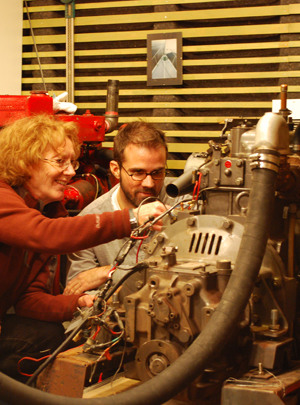 atelier de mécanique diesel marins
